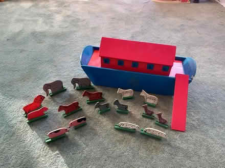 Photo of free Wooden Noah's Ark Toy (Lisvane CF14) #1