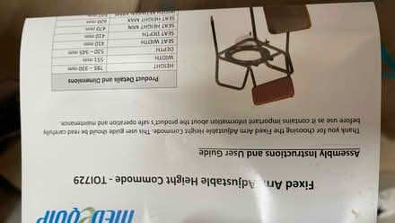 Photo of free Commode (Underdale SY2) #2