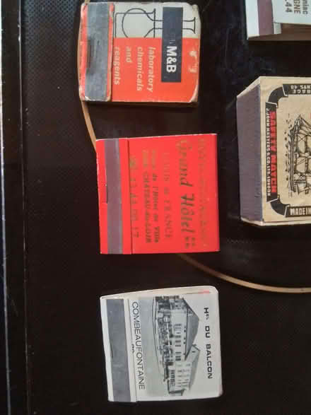 Photo of free Old matchboxes and matchbooks (Fords Farm RG31) #4