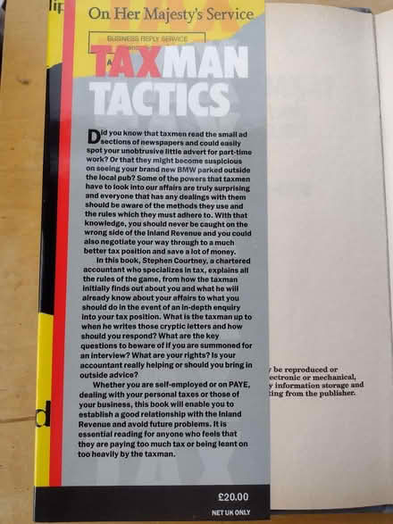 Photo of free Tax books, GU21 (Horsell GU21) #3