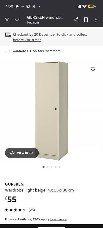 Photo of free Wardrobe & draws (East Morton BD20) #2