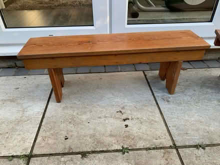 Photo of free Small wooden benches (Lexden, CO3) #2
