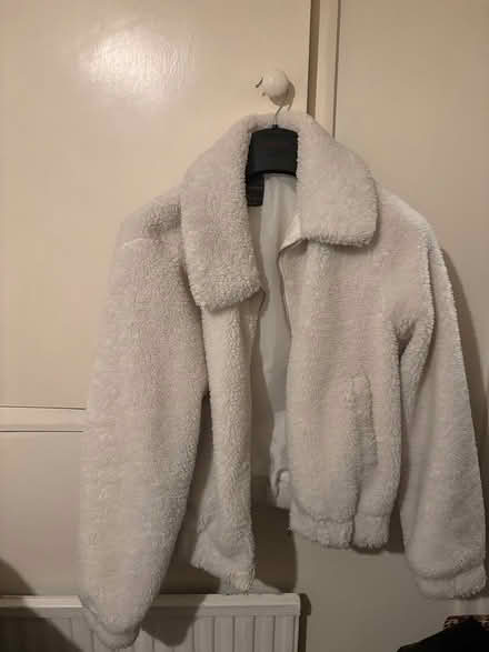 Photo of free Beige fluffy jacket (AL1) #1
