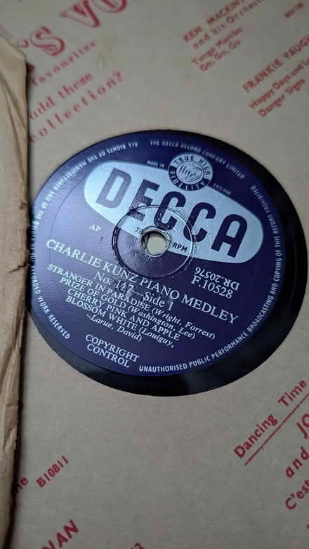 Photo of free Old 78 records (Poole bh16) #3