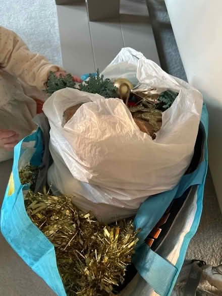 Photo of free Bag of simple Christmas decorations (Kingsmere, Bicester, OX26) #1