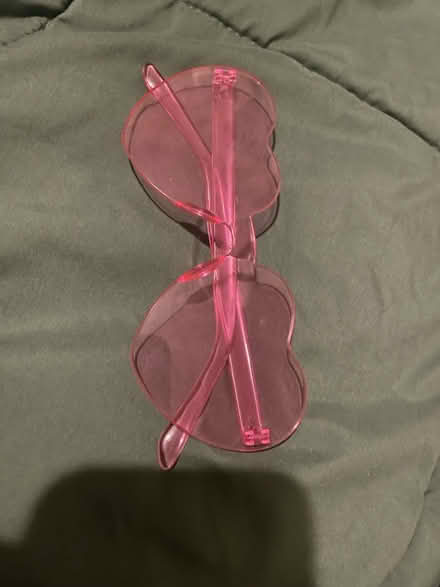 Photo of free Pink Heart-shaped Sunglasses (Sunset park) #2