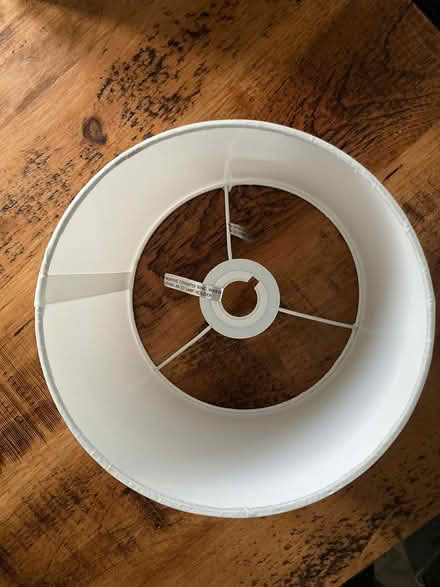 Photo of free Two white lampshades (Collect from CO10) #2
