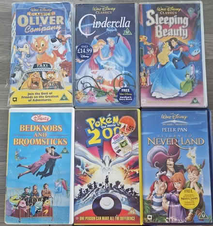 Photo of free Disney vhs videos (Holywell CH8) #2