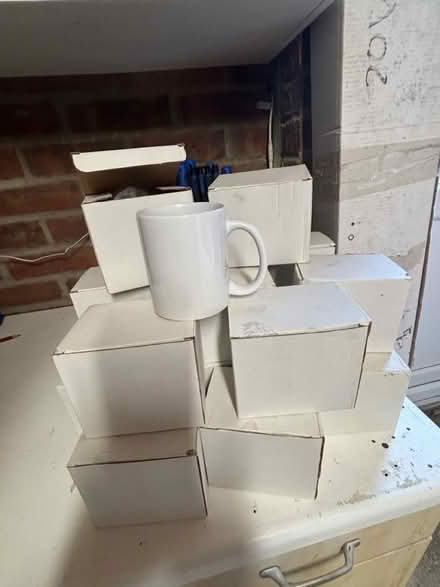 Photo of free 20 plain white mugs (Catfield NR29 5BQ) #1