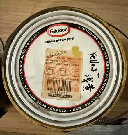 Photo of free 3 cans of semi-gloss interior paint (Valencia Avenue, Sunnyvale) #3