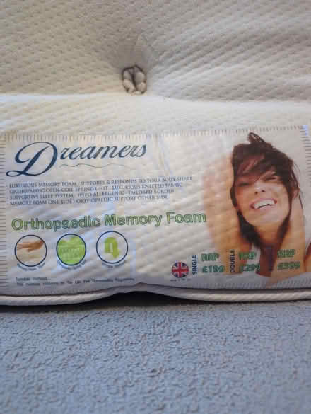 Photo of free Double mattress orthopaedic (Edmonton N18) #2