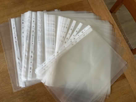Photo of free Clear Plastic A4 Pockets (GU18) #1