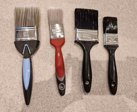 Photo of free 4x synthetic paint brushes (new) (Eaton NR4) #1