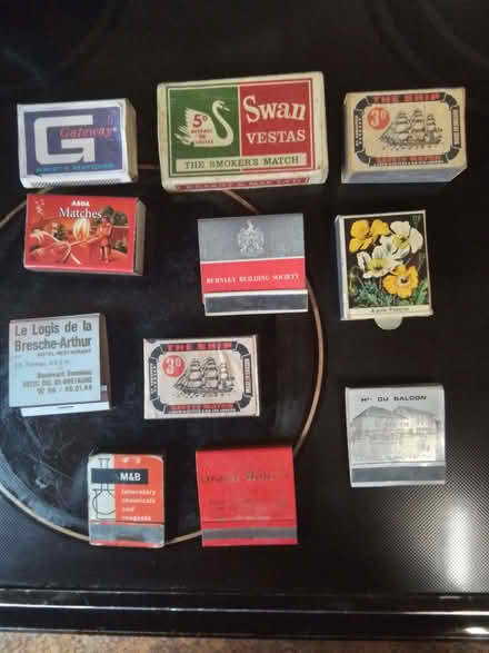 Photo of free Old matchboxes and matchbooks (Fords Farm RG31) #1