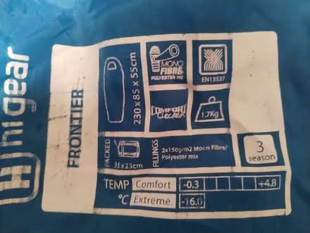 Photo of free 3 season sleeping bag with broken zip (Heaton Chapel SK4) #2