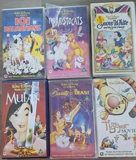 Photo of free Disney vhs videos (Holywell CH8) #1