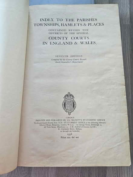 Photo of free Old reference book (Holywell CH8) #1