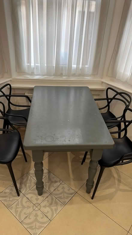 Photo of free Solid wooden pine table (SW7 4ND) #2