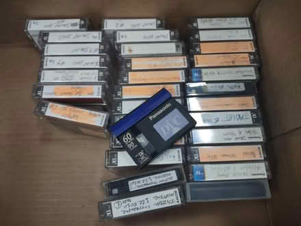 Photo of free DVDs, mini videotapes, DVD cases (Portage Park) #1