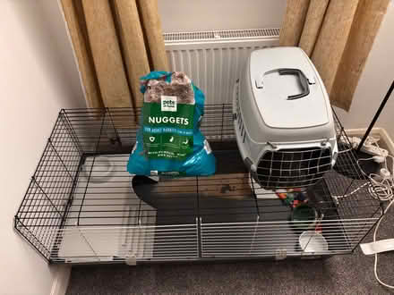 Photo of free Single tier rabbit cage (Rawmarsh S62) #1