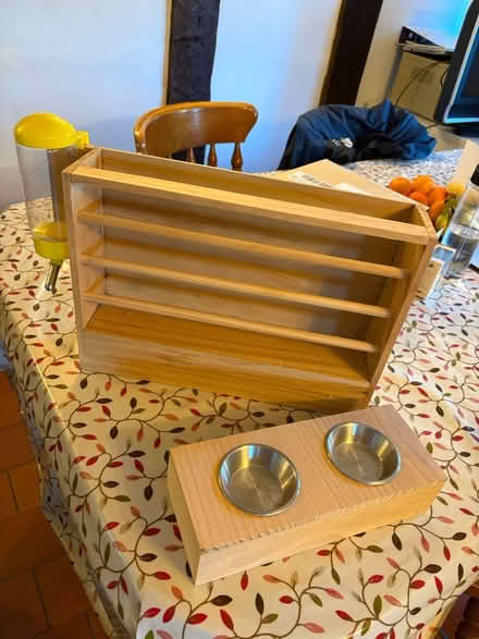 Photo of free Rabbit/guinea pig hay rack & extras (Longnor, SY5) #1