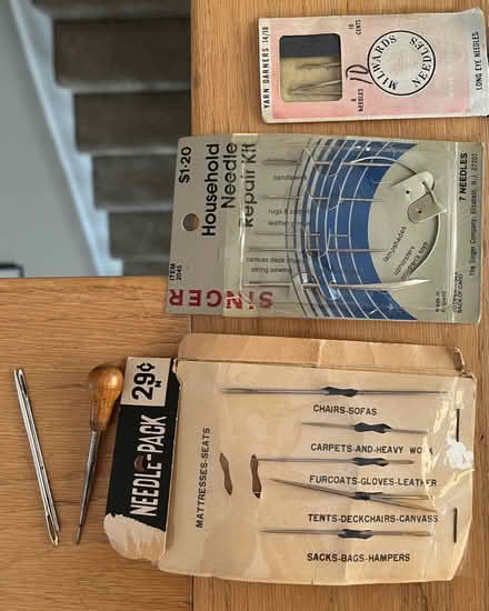 Photo of free Upholstery needles (Somerville, Spring Hill) #1