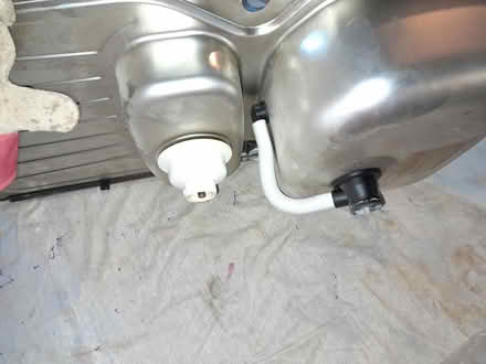 Photo of free Steel double sink (Malvern Wells (WR14)) #2