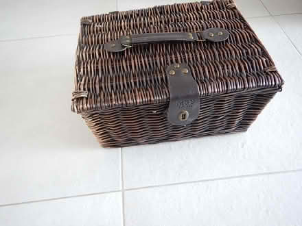 Photo of free M&S Wicker basket hamper (Purley SM6) #1