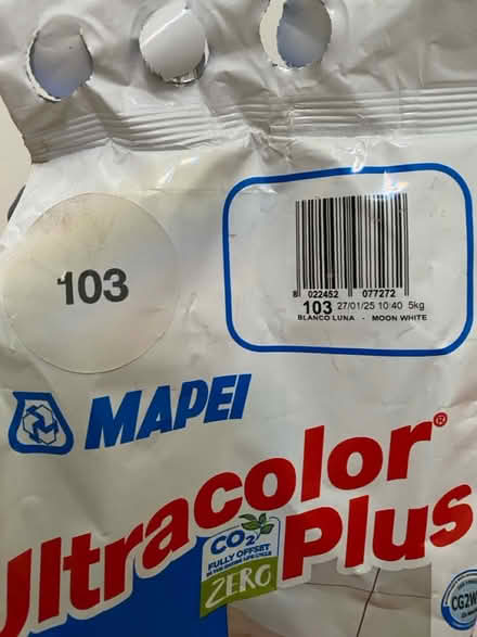 Photo of free Grout and tile adhesive (Ladywell) #3