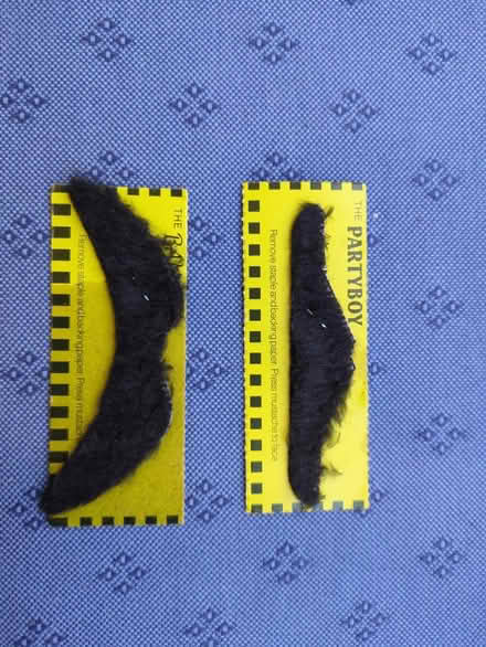 Photo of free X2 fake moustache (Tooting) #1