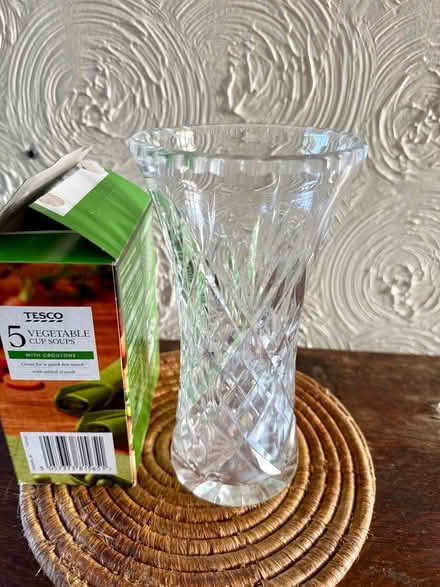 Photo of free Cut Glass Crystal Vase (RG4) (Sonning Common RG4) #1