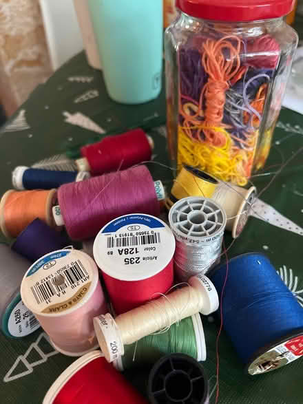 Photo of free Cotton reels and embroidery thread (Brentford) #1