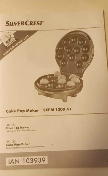 Photo of free Elec Cake Pop Maker (Bray South, near Junction 7) #4