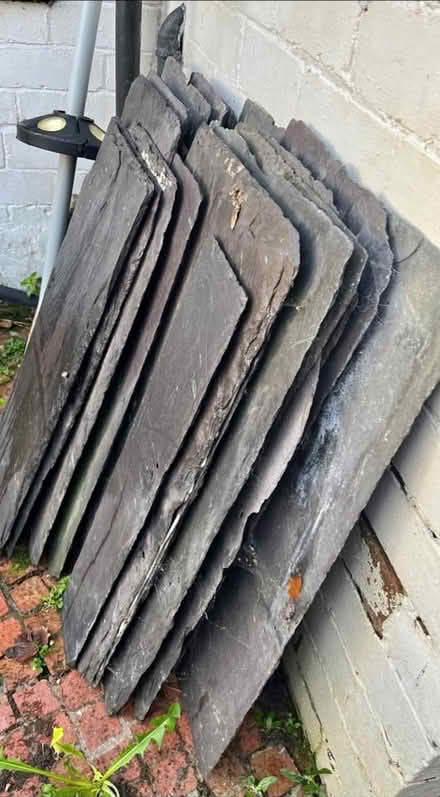 Photo of Slate roof tiles (PR5 lostock hall) #1