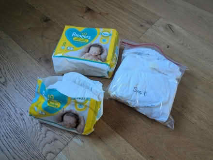 Photo of free Size 0 pampers nappies (Dunton green) #1