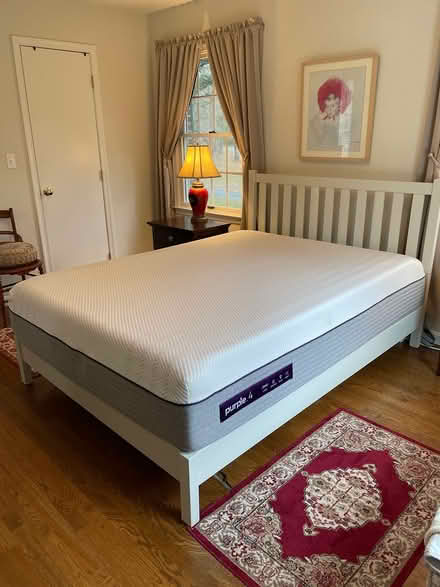 Photo of free Queen Purple Bed and Platform Frame (West Friendship, MD) #3