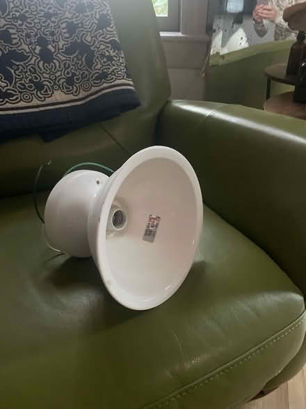 Photo of free Porcelain ceiling fixture (Capitol Hill, Lincoln Park) #2