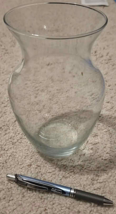 Photo of free Glass vase (Bernardo & Iowa, Sunnyvale) #1