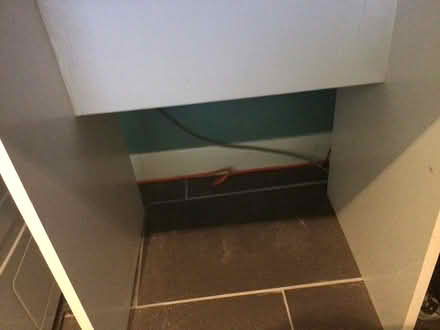 Photo of free White square table/desk (Twerton) #3