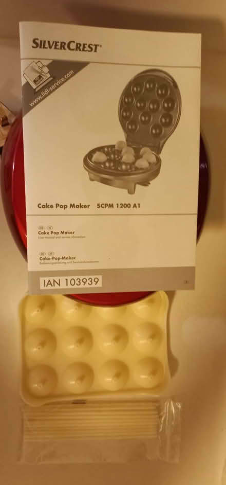 Photo of free Elec Cake Pop Maker (Bray South, near Junction 7) #3