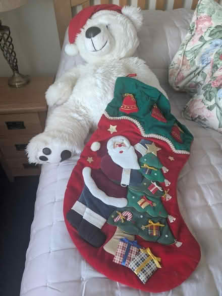 Photo of free Xmas Teddy and Stocking (Orpington BR5) #1