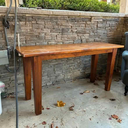 Photo of free Crate & Barrel Console Table (Roland Park) #1