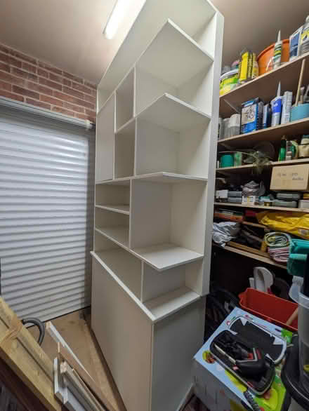 Photo of free Tall Shelving Unit and Cupboard (Millhouses S7) #2