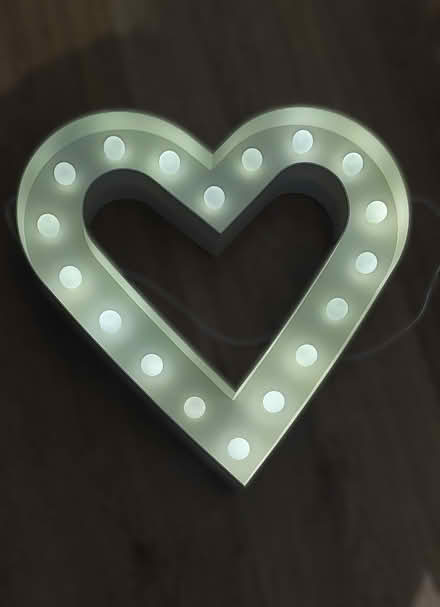 Photo of free Heart shaped light (Ham, TW10) #1