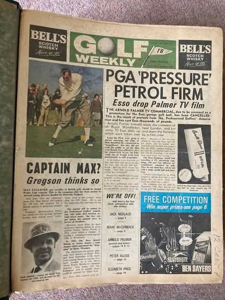Photo of free Bound editions of Golf Weekly 69/70 (Abingdon OX14) #2