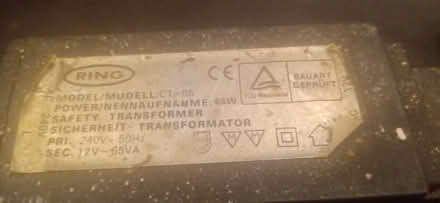 Photo of free Two 240v-12v transformers (Southbourne BH6) #2