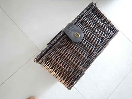 Photo of free M&S Wicker basket hamper (Purley SM6) #4