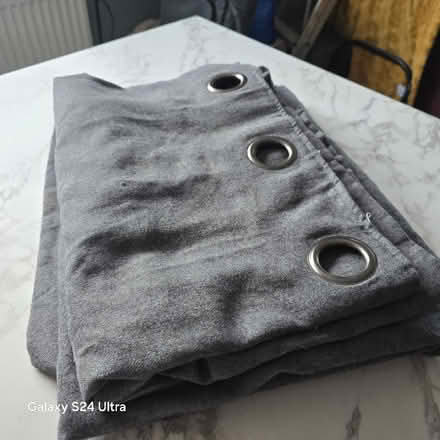 Photo of free Short grey curtains (Greenwich Peninsula SE10) #2