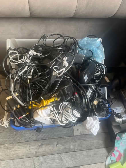 Photo of free Box of wires and cables (Bletchley MK3) #1