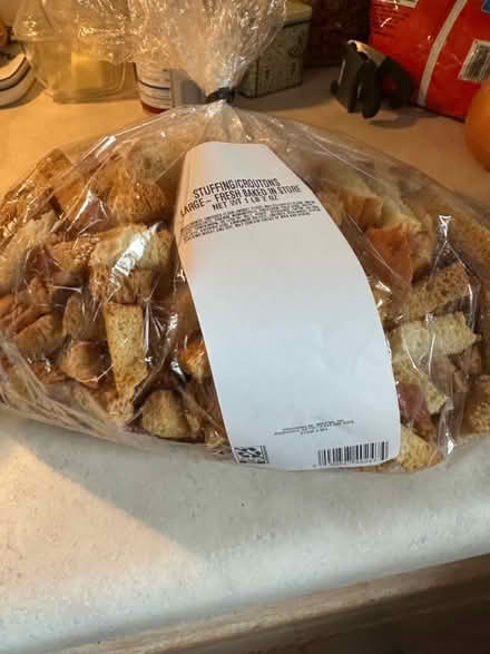 Photo of free Bag of dried bread Yucky walnuts (NE ABQ) #2